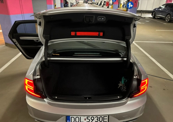 Volvo S90 cena 134900 przebieg: 75000, rok produkcji 2017 z Oleśnica małe 254